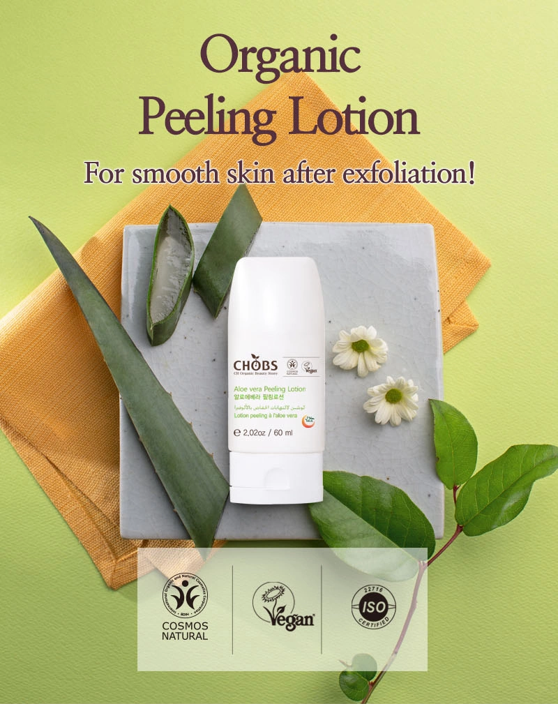 Loțiune Exfoliantă cu Aloe Vera CHOBS 60 ml
