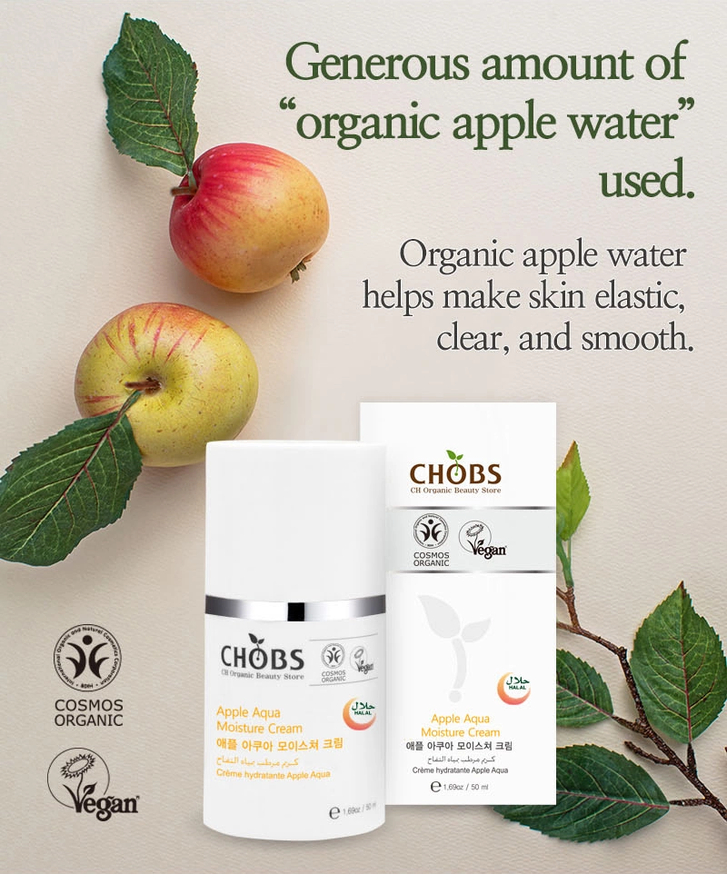 Cremă Hidratantă Apple Aqua CHOBS 50 ml