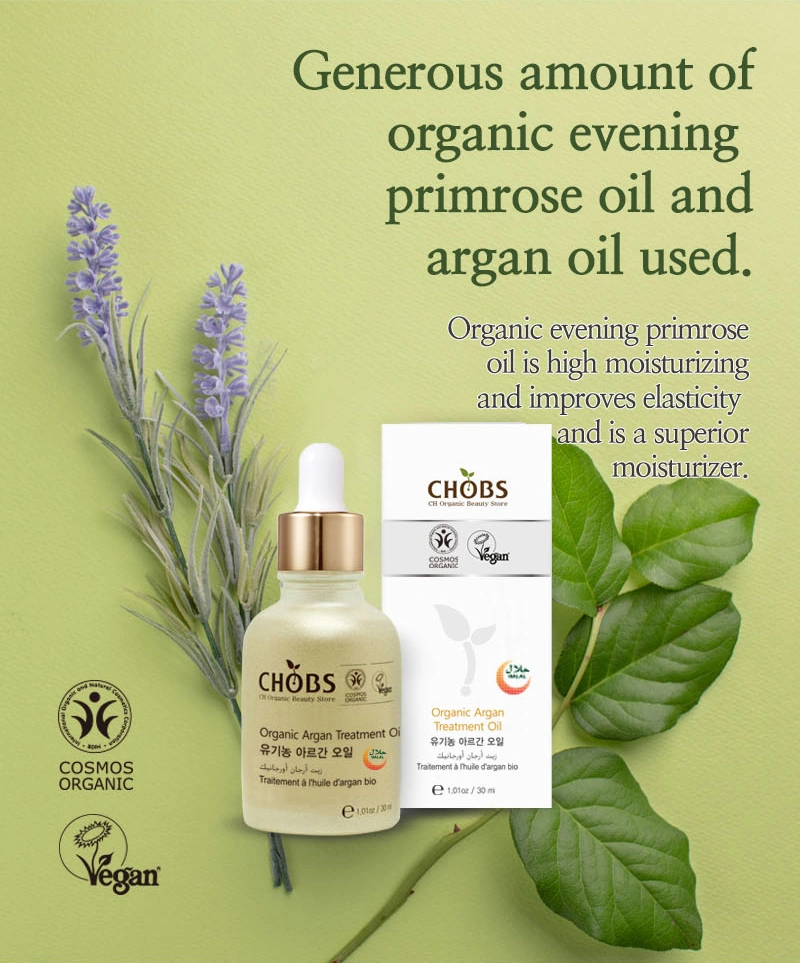 Ulei Organic de Argan CHOBS 30 ml