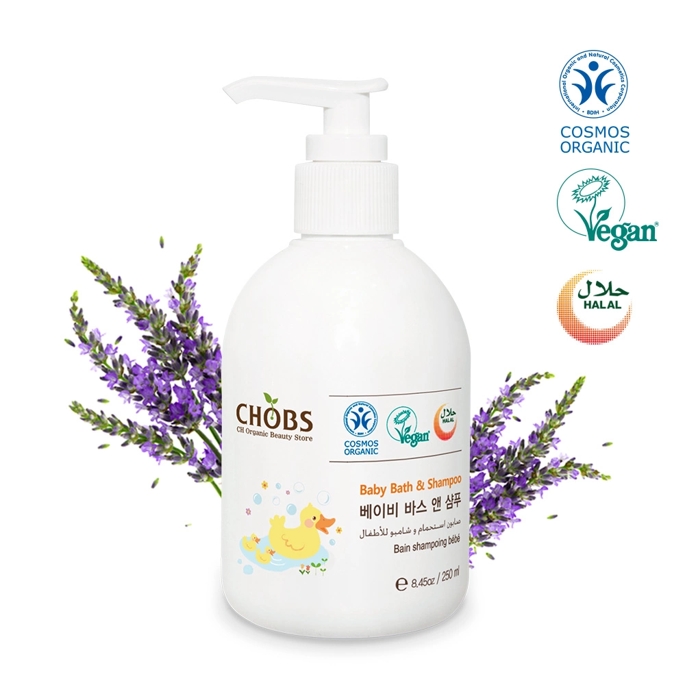 Șampon și Gel de Curățare pentru Copii CHOBS 250 ml