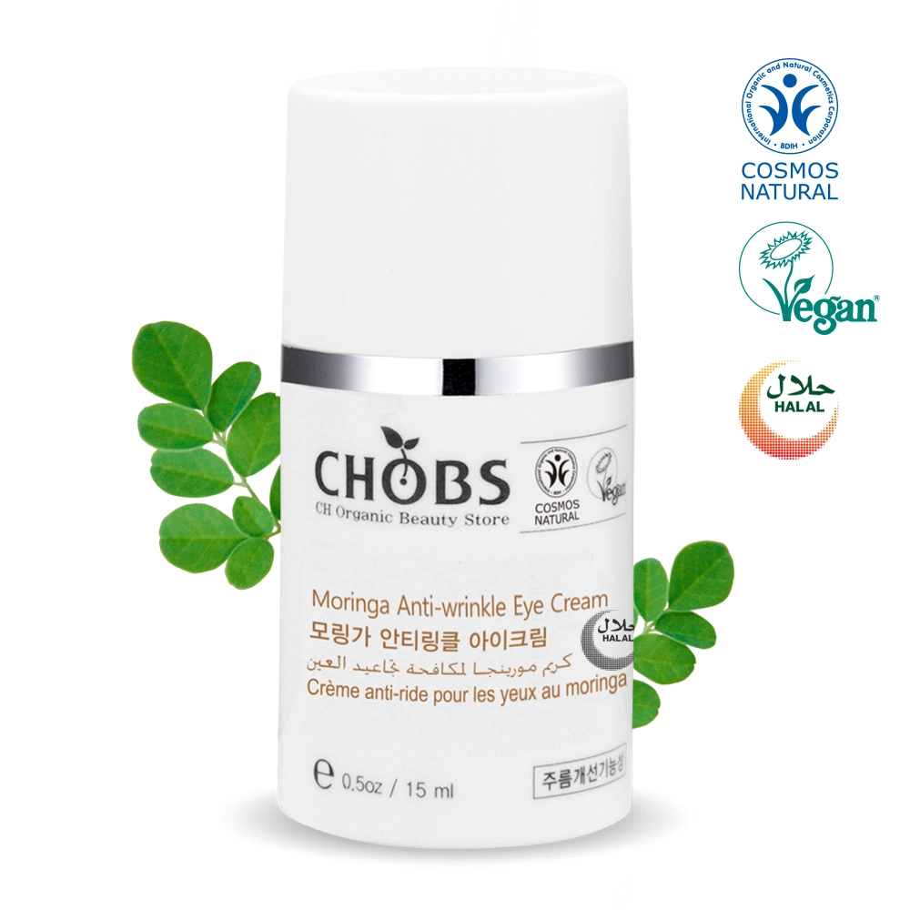 Cremă Anti-rid pentru Ochi cu Moringa CHOBS 15 ml