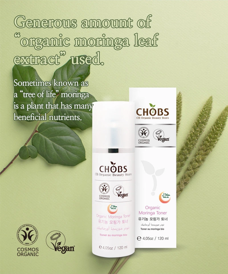 Loțiune Tonică cu Moringa CHOBS 120 ml